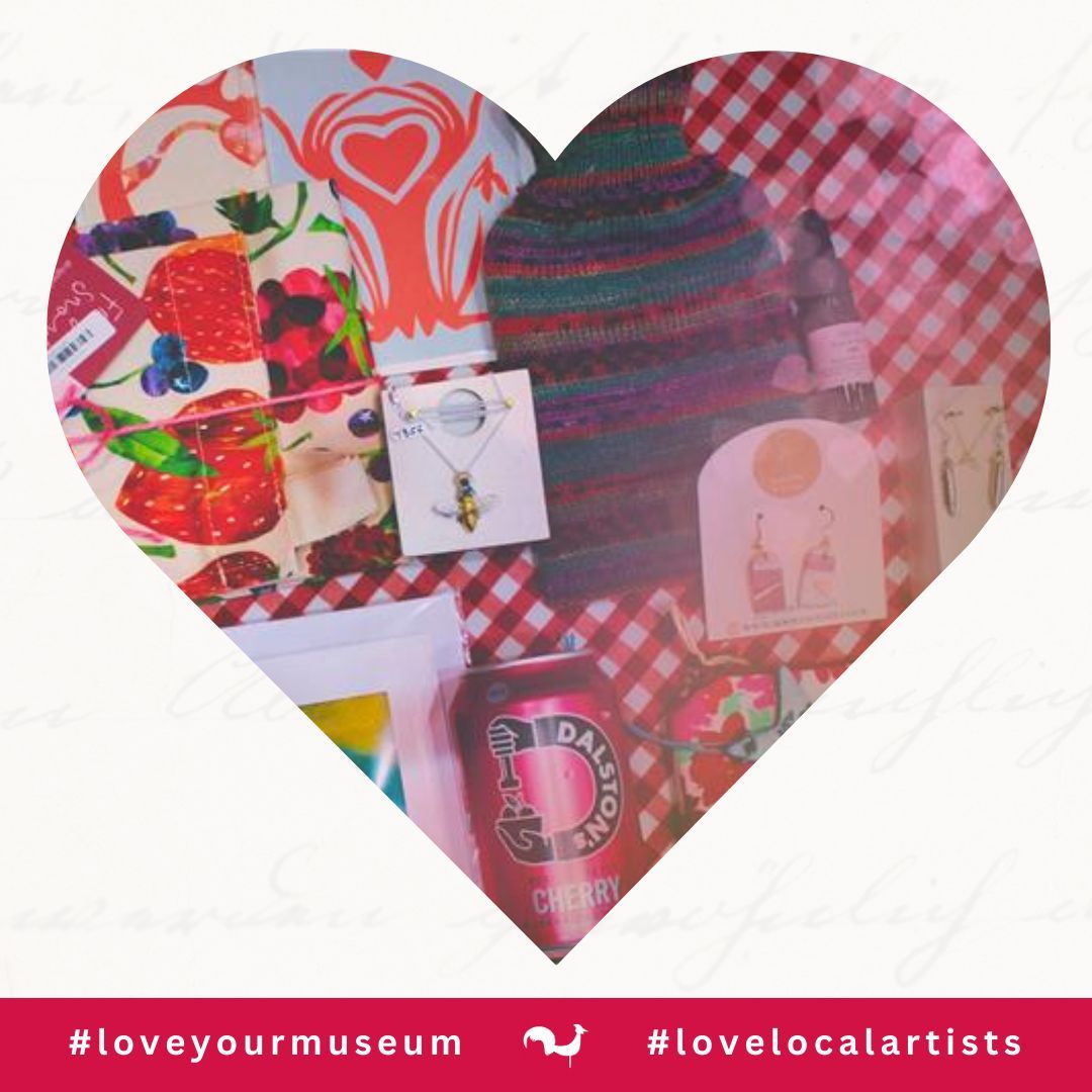 💗 Show local artists and makers some love by supporting the Museum in the Park shop this Valentine’s Day. 💌 ❤️ 10% off in the shop and café ❤️ many beautiful products created by local artists and makers to choose from Also today: Anglo Saxon Brooches workshop 11am - 3pm