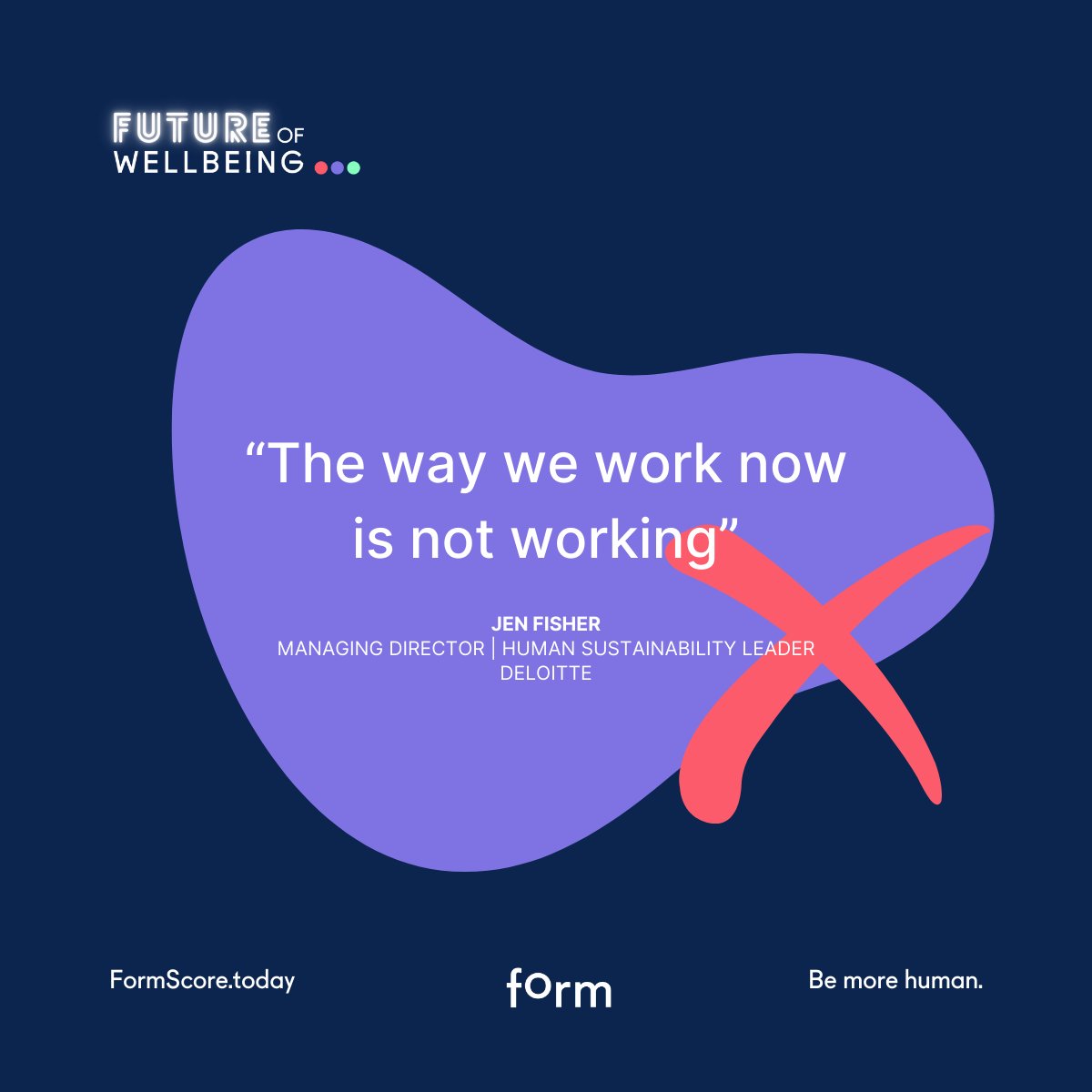 FormScore's tweet image. In many cases, the way we structure #work is fundamentally detrimental to employee wellness and there is a disconnect between company culture, wellbeing policies, and benefits.

Viewing #wellbeing as a benchmark for assessing work structures means that organisations can use[...]