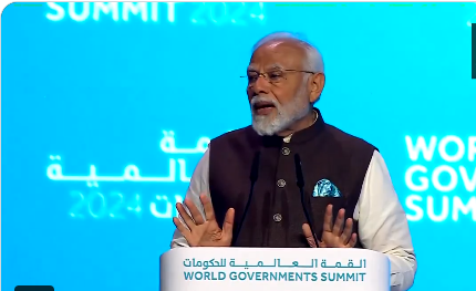 ArgusNews_in's tweet photo. At the World Governments Summit in Dubai, PM Modi says, "Today, the world needs governments that prioritise: Ease of Living, Ease of Justice, Ease of Mobility, Ease of Innovation, Ease of Doing Business."
#WorldGovernmentSummit #PMModiInUAE #ModiInDubai https://t.co/3HfysX9Rdf
