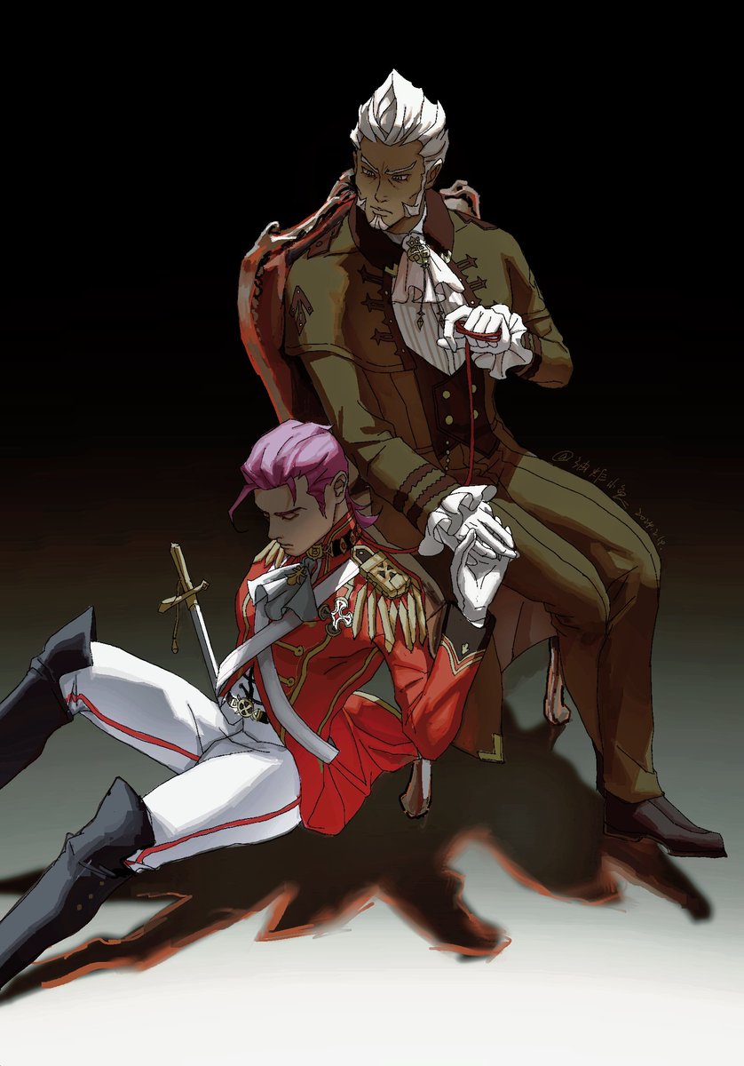 GrueXing's tweet photo. AN IDEALIST. A MARTYR.
#TheGreatAceAttorney
#tgaa https://t.co/77cYNciXe7