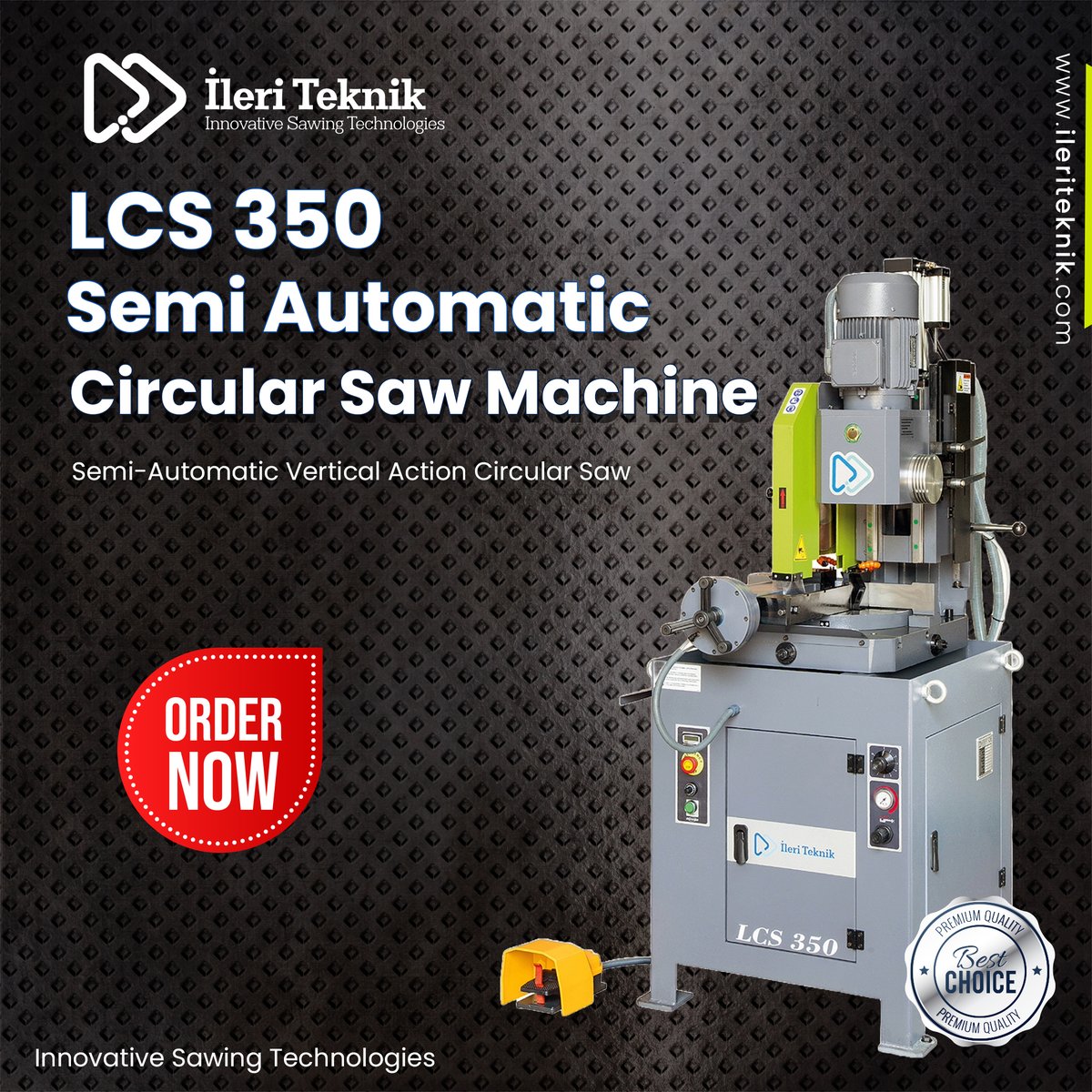 🔥 Revolutionize Your Cutting Experience with the LCS 350 Semi Automatic Circular Saw Machine! 🛠️

ileriteknik.com/products/lcs-3…

#CircularSaw #IndustrialTech #PrecisionCutting #WorkshopEssentials #HeavyDuty  #ToolTech #Innovation #EfficiencyBoost #ileriteknik