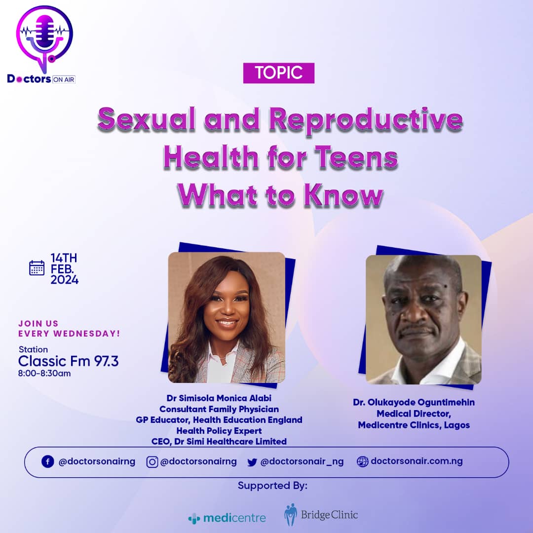 DrSimiLondon's tweet photo. We had a great time on this session with @doctorsonairng. We discussed "Sexual and Reproductive Health for Teens - What to Know" with Dr. Olukayode Oguntimehin; Medical Director, Medicentre Clinics, Lagos.

Did you miss it? You can catch the replay here:
https://t.co/y0EY97MXCg https://t.co/ePjQSZcqDX