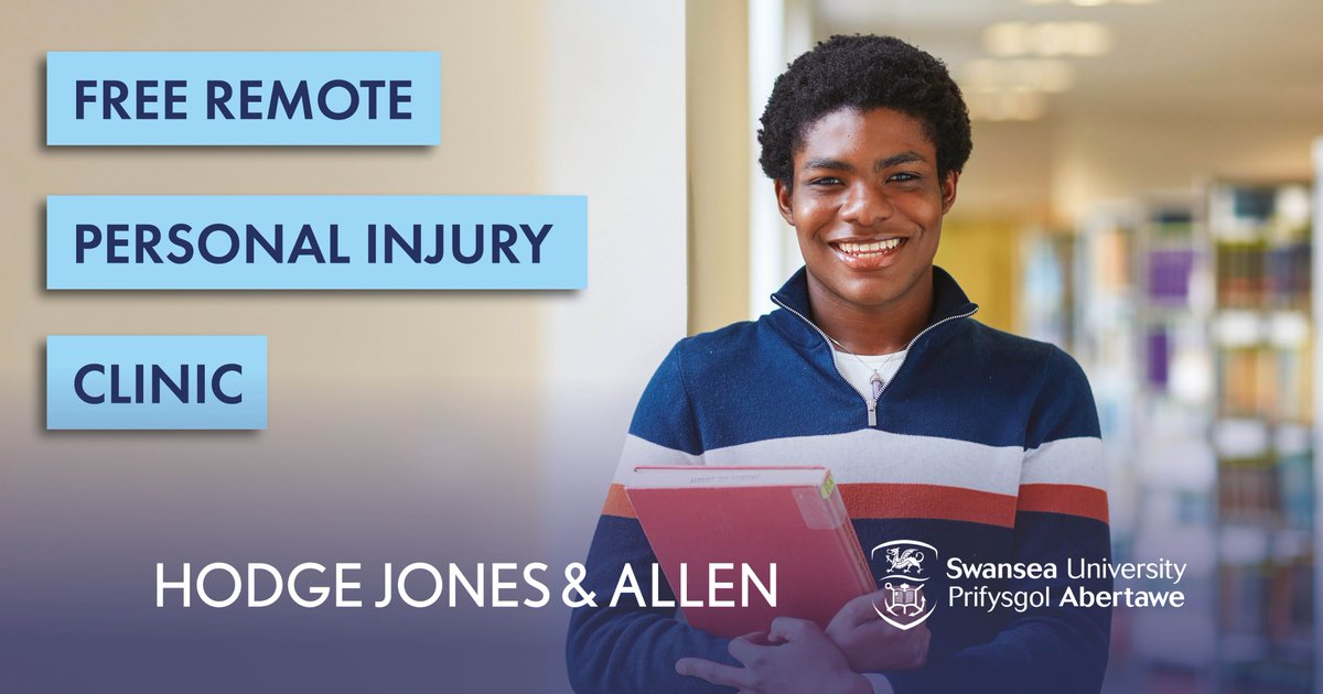 In need of advice on a personal injury matter? @SwanLawClinic is offering a free advice clinic in partnership with award-winning law firm, @hodgejonesallen Learn more: bit.ly/PICLINIC