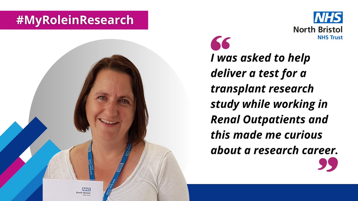 It’s been fascinating interviewing people for our #MyRoleInResearch series, to find out how they got into research. Read more about Alison’s journey: bit.ly/42AZltL @NorthBristolNHS @NBTCareers