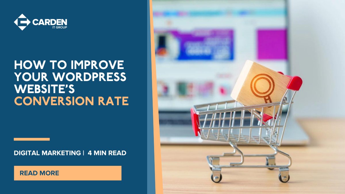 CardenDigital's tweet photo. With so much competition online, it’s essential to maximize your WordPress site’s potential to achieve success.

#digitalmarketing #wordpress #CRO

https://t.co/dCrvlQp98v https://t.co/c9d08tCtuI