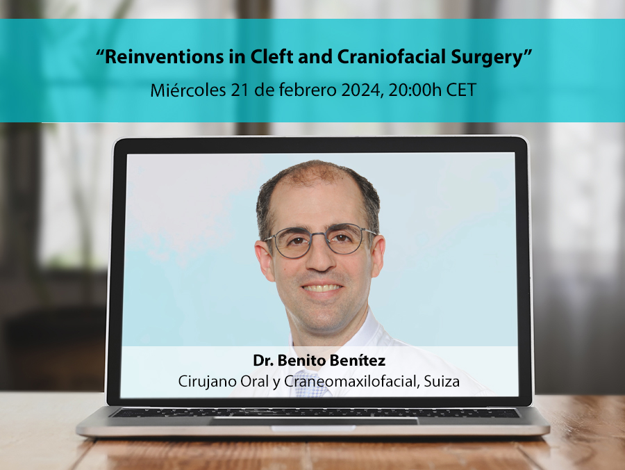 formedika's tweet photo. El próximo miércoles, 21 de febrero a las 20:00h (CET)) webinar de la #SOCEFF (Sociedad Española de Fisuras Faciales) impartido por el Dr. Benito Benítez (Cirujano Oral y Craneomaxilofacial, Suiza). Inscripción gratuita para socios.
🔗 Más información: https://t.co/8a81OZrcjZ https://t.co/mMHVSFlNme