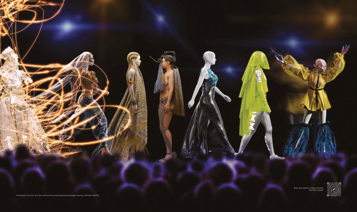 mutani_io's tweet image. Alongside our talented co-stars 🌟🌟🌟@suzavos, @Harriet_Blend, @thefabricant, @av0lve, Augmented Weaving @bon_flavia , Orthodoxx, @dressxcom (@THEINJURYBRAND), @code_couture_ &amp;amp; @polygondressing.

3/3 #digitalfashion