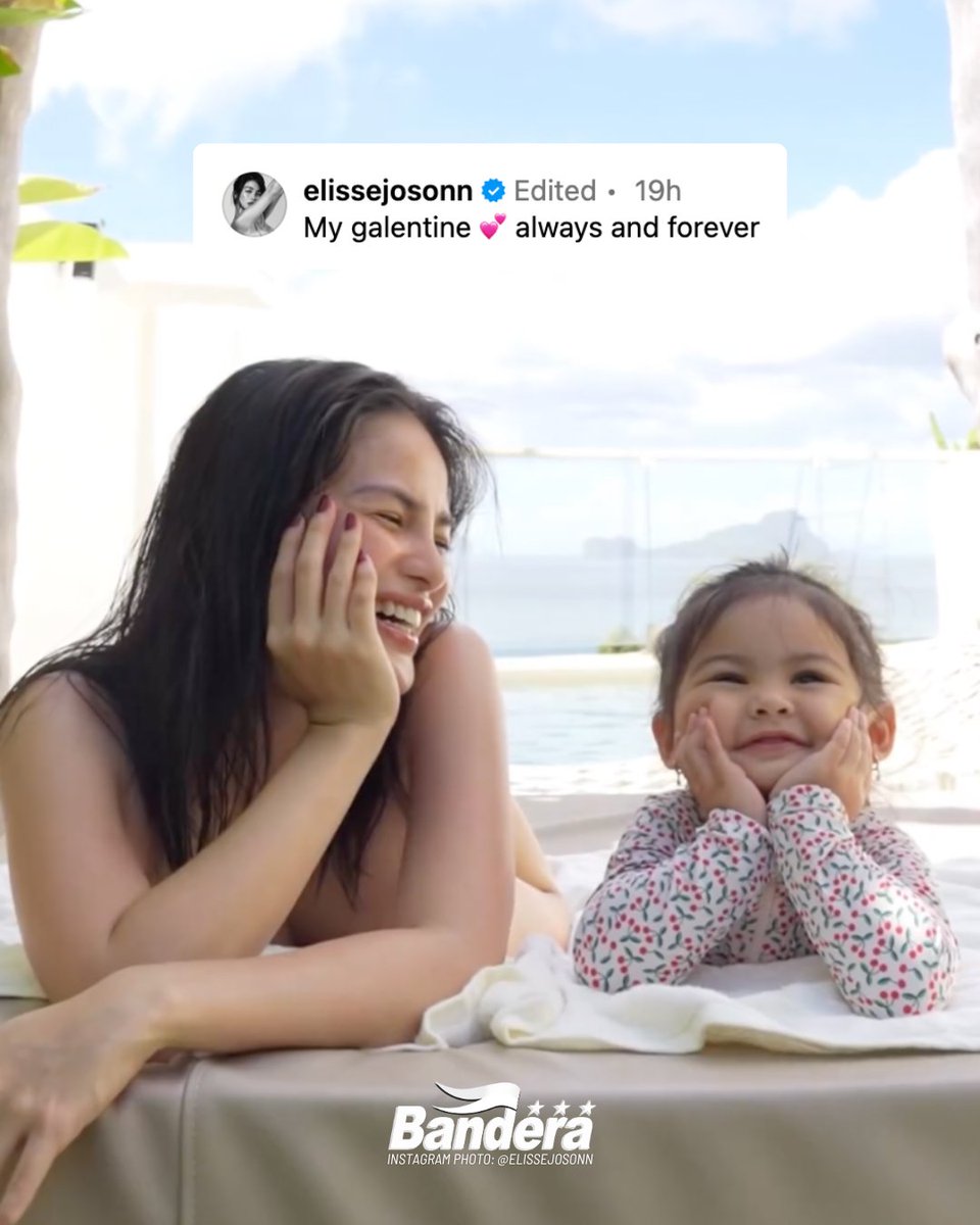 banderaphl's tweet photo. ELISSE AND HER BABY FELIZE 😍💗

SHINARE ng celebrity mom na si Elisse Joson ang sweet bonding moment nila ng kanyang "forever Valentine date" na si Felize. | 📸: Instagram/Joson

For more chika, mag-subscribe sa aming Viber channel sa https://t.co/y1fltffo2w https://t.co/Pi8zylVpNf