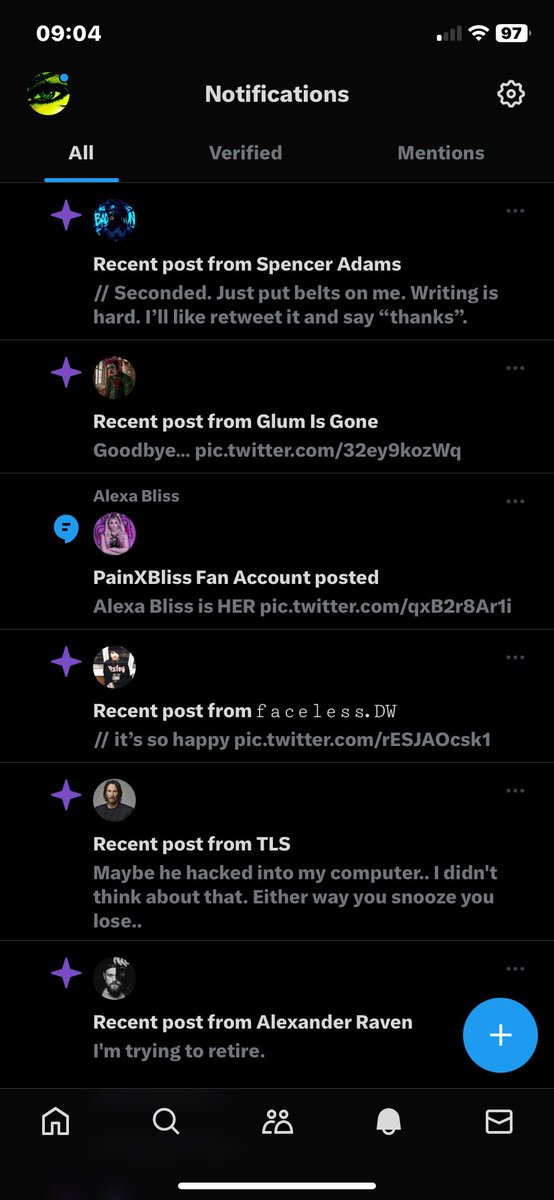 // anyone knows how to turn off these dumb notifications I get on accounts that I’m not super active on? Like I see all these tweets on my active accounts I don’t need notification bubbles on my other accounts to tell me about them too. Help!