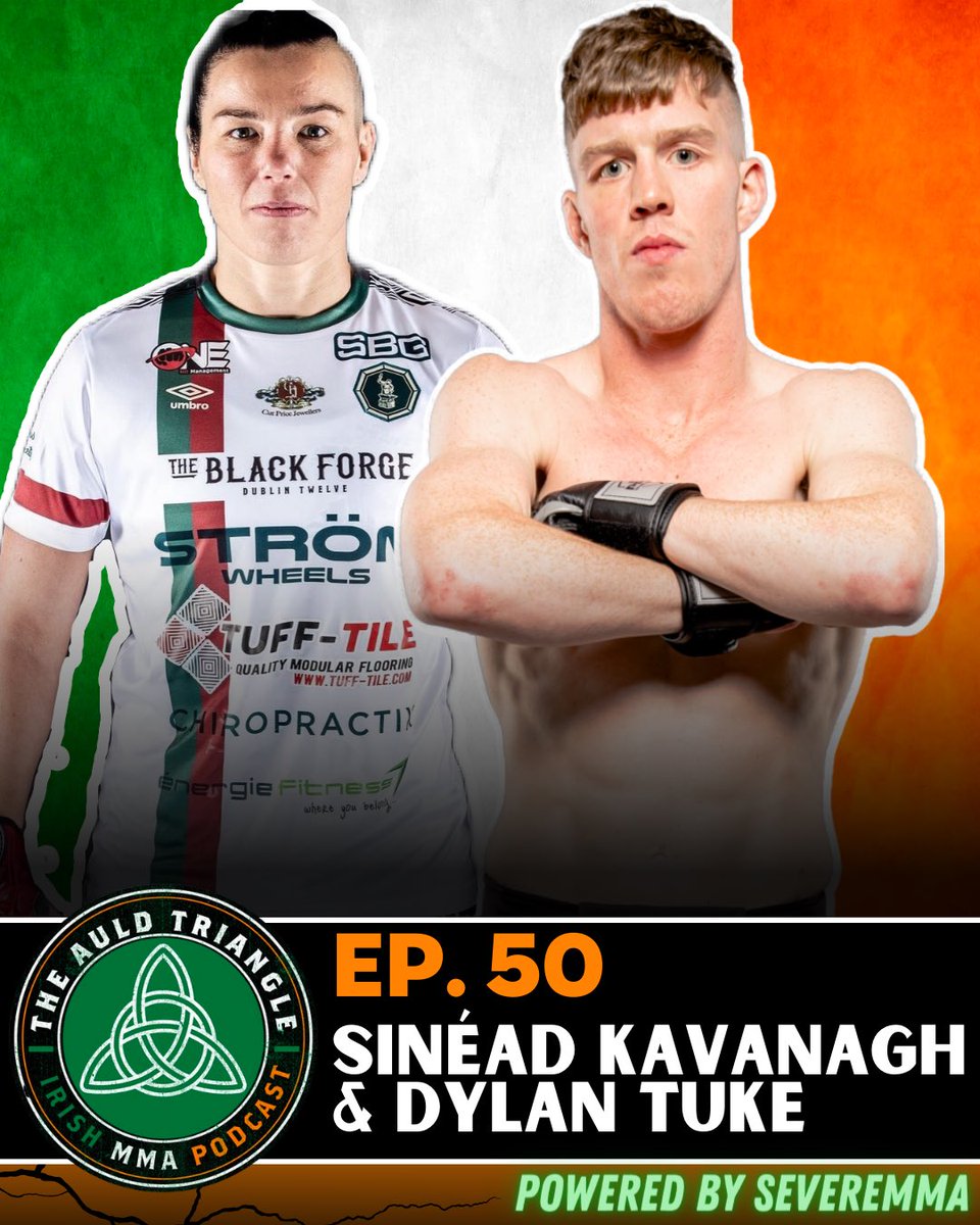 🚨Episode 50 OUT NOW!🚨 @TheNukeTuke joins the show to break the news of why he isn’t in the @PFLEurope LW tournament. @sineadkavanagh0 peels the curtain back on a turbulent fight week last time out vs Sarah Collins, before sharing her thoughts on her #BellatorBelfast rematch