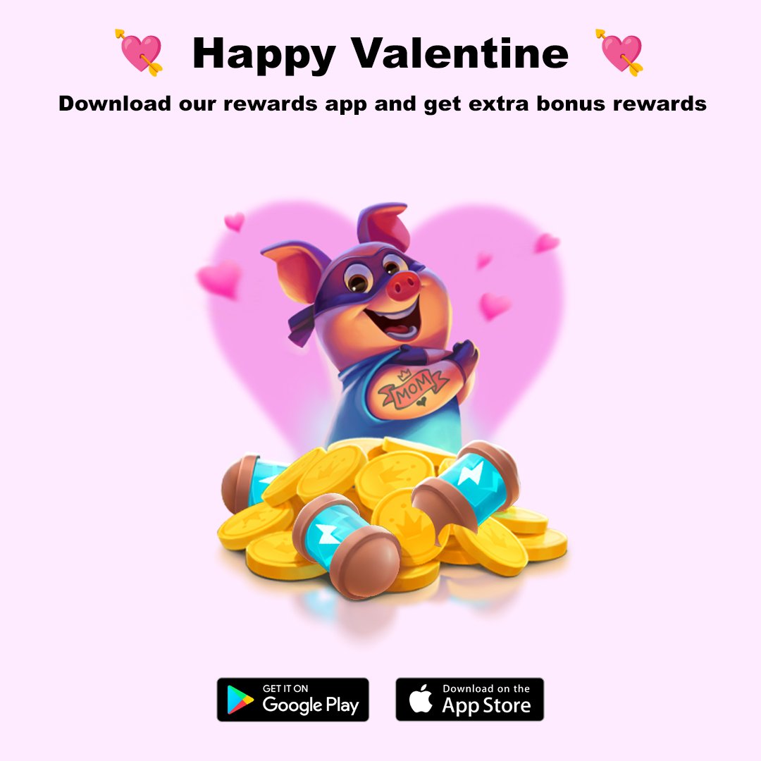 GameRewardsTips's tweet photo. Download ๐ช๐๐๐ ๐ด๐๐๐๐๐ Free Spin & Coin Rewards App for Android & iOS ๐ https://t.co/xQh2Tw0SAe
#linkmaster #cmrewards #coinmaster #coinmasterspins #coinmastergame #coinmasterfreespinlink #freespin #coinmasters #coinmasterfreespin #coinmasterrewards #cmspin #valentines https://t.co/IItp9HTBSP