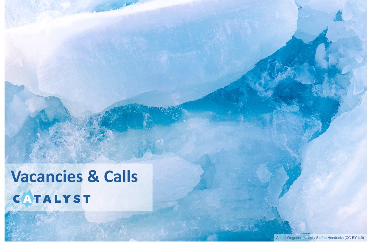 🆕 Check out the latest opportunities for #polar researchers – including calls for session proposals, invitations to tender and exciting fellowship positions! ➡️ Find them on our Catalyst platform: polarcatalyst.eu/vacancy-call @EUPolarCluster