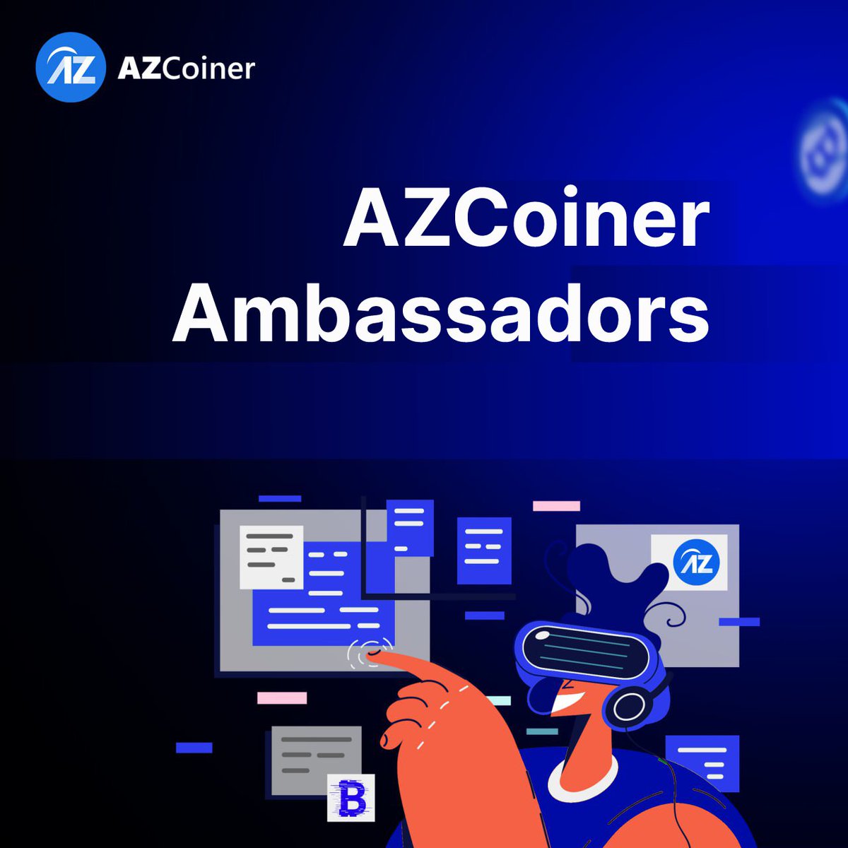 AZCoiner's tweet image. 🌟 AZCoiner Ambassadors! 🌟

Welcome to AZCoiner! We're on the lookout for passionate, talented, and dedicated individuals to become Ambassadors for our project.

🌍 Phase 1: Opportunities available in 6 countries:
🇳🇬 Nigeria
🇱🇷United States
🇨🇳China
🇵🇰Pakistan
🇻🇳Vietnam
🇮🇳India…