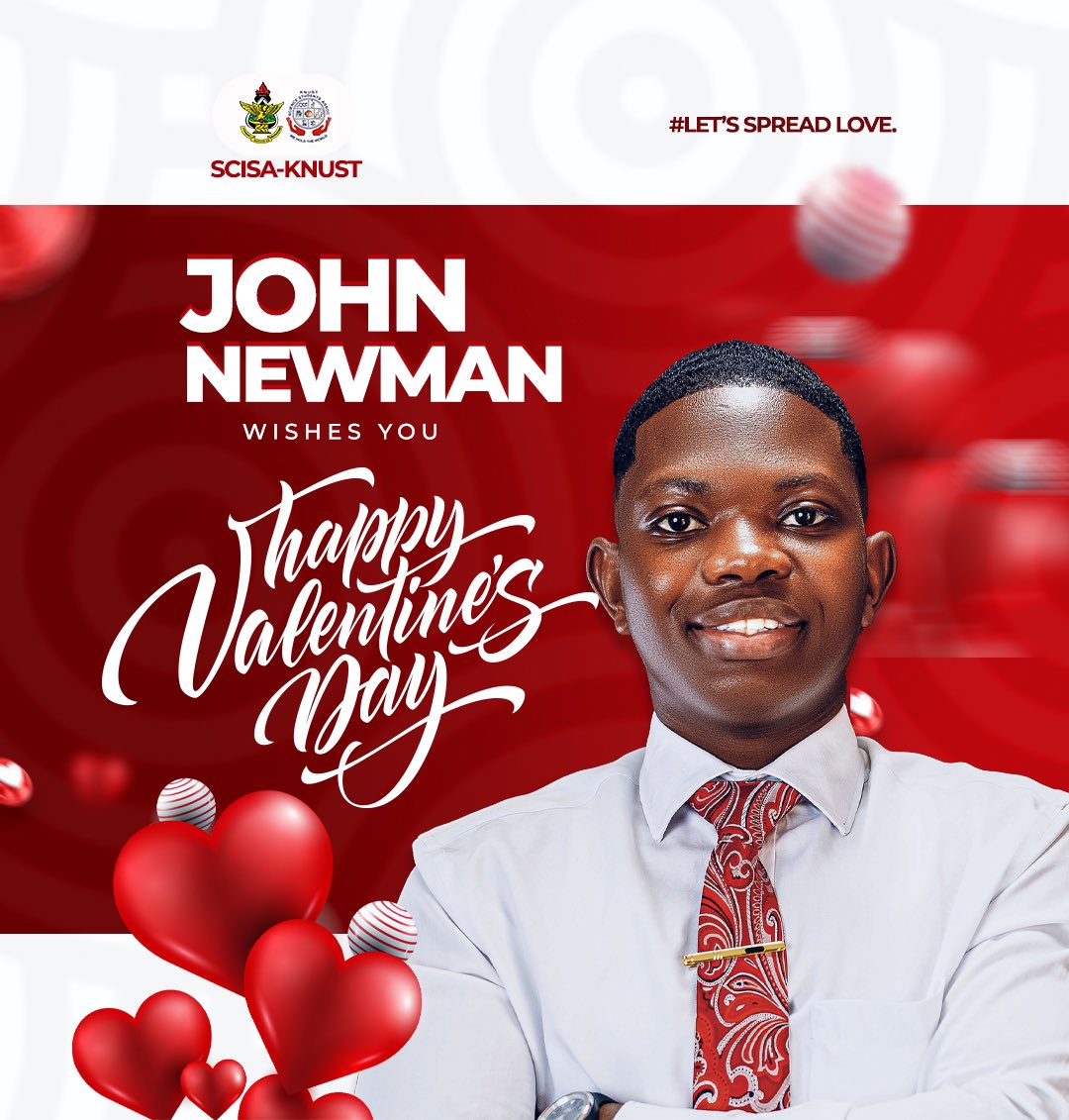 HAPPY VALS DAY ❤️❤️❤️
➖➖➖➖➖➖➖➖
As in the words of Paulo Coelho "When we love, we always strive to become better than we are. When we strive to become better than we are, everything around us becomes better too”.
John Newman wishes all Scisans a Happy Val’s Day.