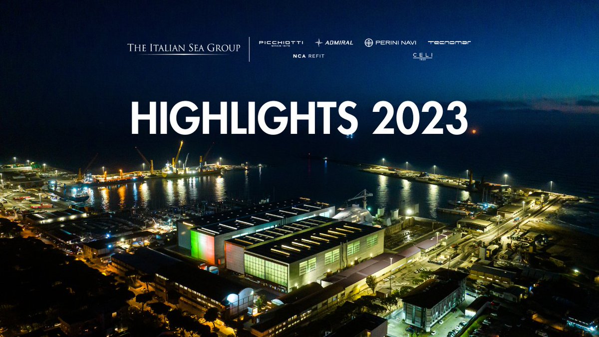 Watch below The Italian Sea Group Official Highlights of 2023! youtube.com/watch?v=bxWw7Q…