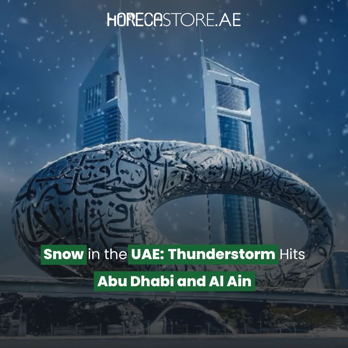 HorecaStoreAE's tweet photo. It's pouring white in the UAE, with inhabitants waking up to strong hailstorms in certain areas. 

Read Full News:
➡ https://t.co/dbn49a0ILx

-

#UAE #Horeca #HorecaStore #MiddleEast #Hotel #Restaurant #Cafe #Hoteliers #Blog #Article #Newsletter #News https://t.co/Kk9umv6qvl