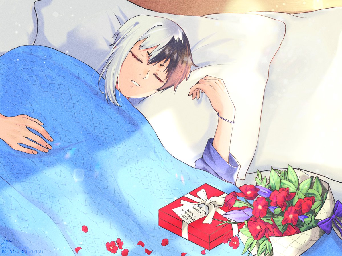 kuraschuu's tweet photo. morning surprise for valentine's day 💗

#千ゲ https://t.co/pvCUniDBMk