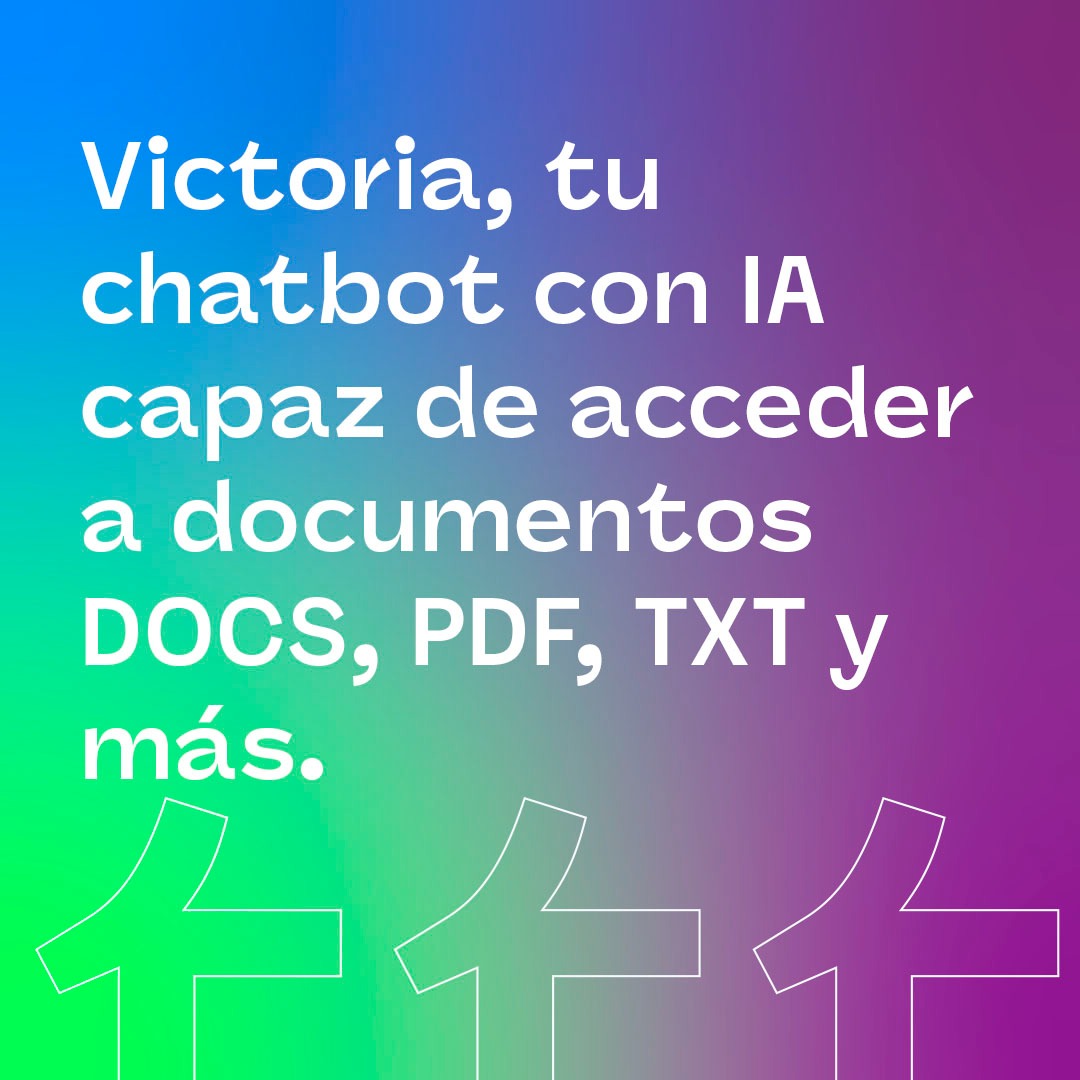 VictoriaBotAI's tweet photo. Descubre la nueva era de la autonomía en línea con VictorIA 🤖
🔍 ¿Necesitas respuestas rápidas y precisas en tu web? ¡No busques más! VictorIA es capaz de acceder a tus documentos en línea como PDF, TXT, DOCX, HTML y XLSX para resolver las consultas de tus usuarios fácilmente. https://t.co/SbiClgkJJZ