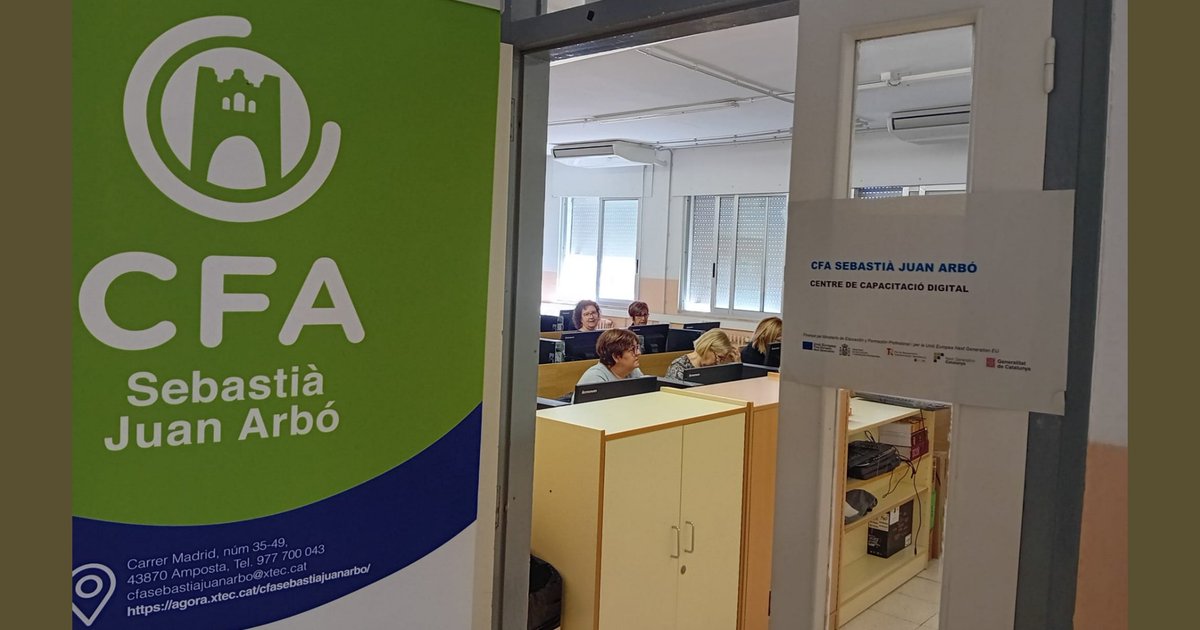 CFAsjuanarbo's tweet photo. Iniciat el segon curs de formació en l'àmbit digital, curs 2: Ens movem pel món digital (15h)
Estigues atent a altres cursos i nivells, mai és tard per aprendre!
#capacitaciodigital #einesdigitals #cfasebastiajuanarbo #mondigital #ambitdigital #formacio #educacioalllargdelavida https://t.co/QidRccvsX9