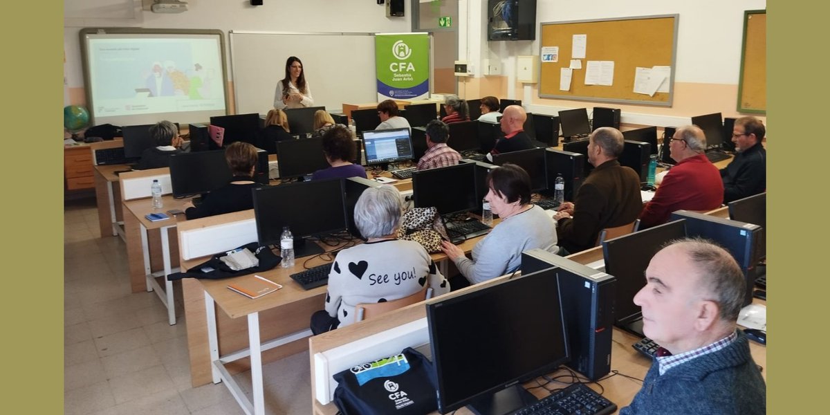 CFAsjuanarbo's tweet photo. Iniciat el segon curs de formació en l'àmbit digital, curs 2: Ens movem pel món digital (15h)
Estigues atent a altres cursos i nivells, mai és tard per aprendre!
#capacitaciodigital #einesdigitals #cfasebastiajuanarbo #mondigital #ambitdigital #formacio #educacioalllargdelavida https://t.co/QidRccvsX9