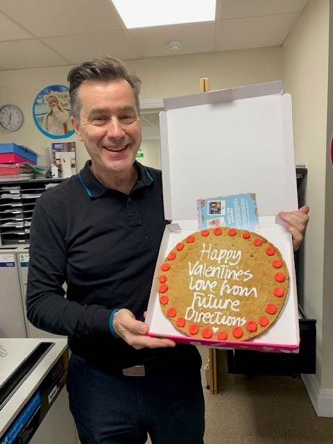 FDirectionsCIC's tweet photo. Happy #ValentinesDay to you all from @FDirectionsCIC. Our thanks to @OohAahCookies for the gorgeous cookies that are coming to our houses in the North of England, and to Marle House (FD HQ, Chadderton). 😋❤️👍💘
#BeAdaptable #PutPeopleFirst #GoTheExtraMile #BeCreative https://t.co/PG3z4Amdi0