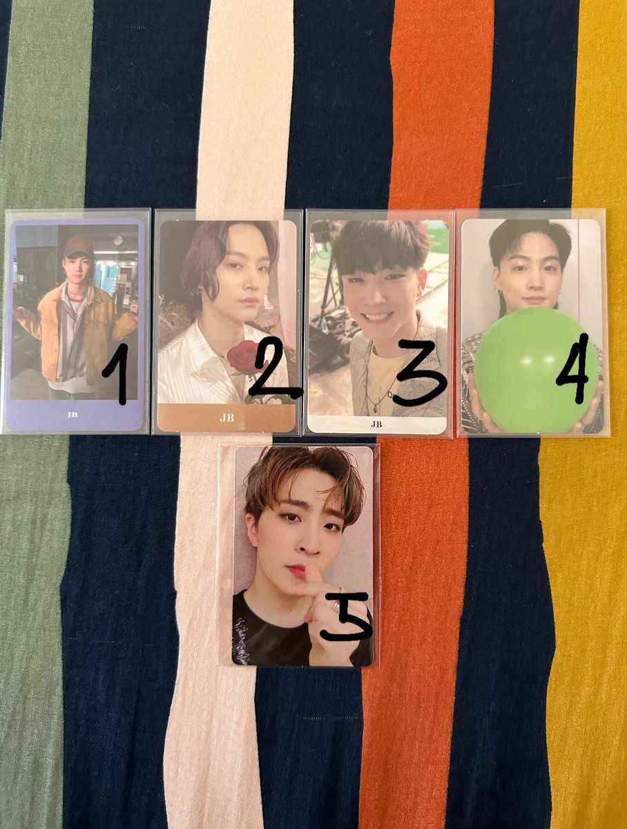 KPupperPH's tweet image. ❗️CLEARANCE SALE❗️

GOT7 2JAE PHOTOCARDS 💚

Php100ea

-❌ sensitive to marks
-PAYO
-SC0 for shipping only

Reply mine + number to claim~
