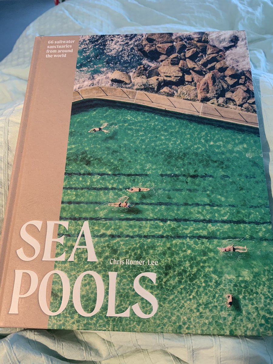Book 5 of 2024 - every sea swimmer will want to spend a day drowning in these calm waters. Beautiful collection of images and essays about the world’s tidal pools. On my bucket list to dip in them all. Thanks @chrisromerlee @BatsfordBooks for best life travel guide #YearOfBooks