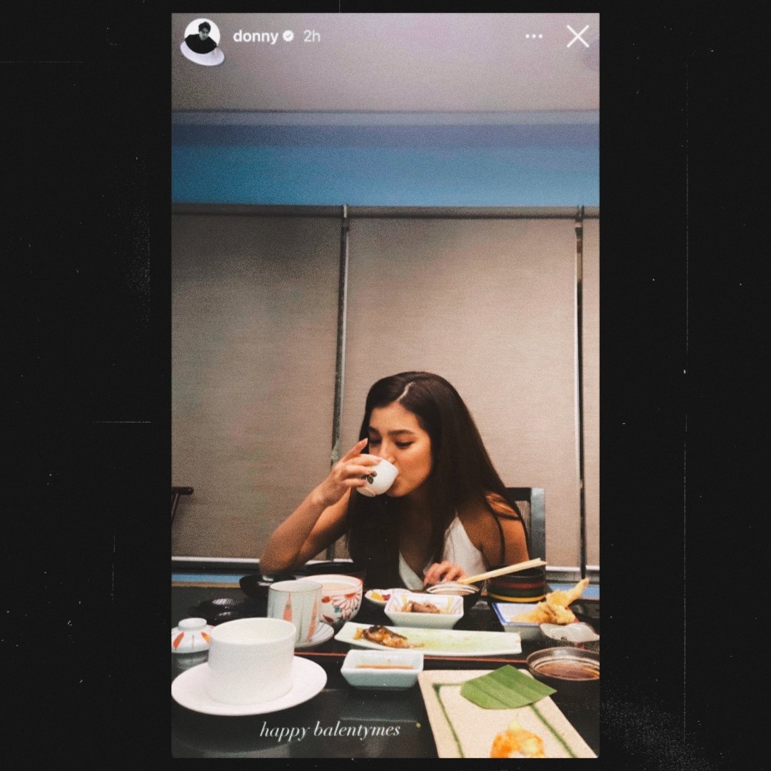 mikaydb's tweet photo. DONNY PANGILINAN'S VALENTINES DATE 😭🤍 

#DonnyPangilinan #BelleMariano 
#DonBelle https://t.co/kLwm2b7ej3