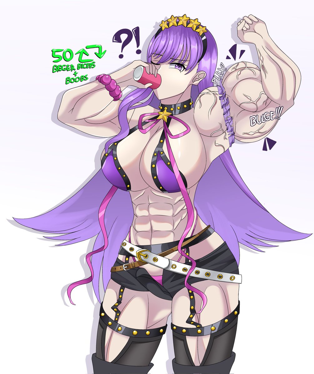 crystalbloom_'s tweet photo. Master bought BB a funky new drink from Da Vinci's shop
It had some interesting effects---
.
#femalemuscle
#femalemusclegrowth https://t.co/HnEsm0SdMX