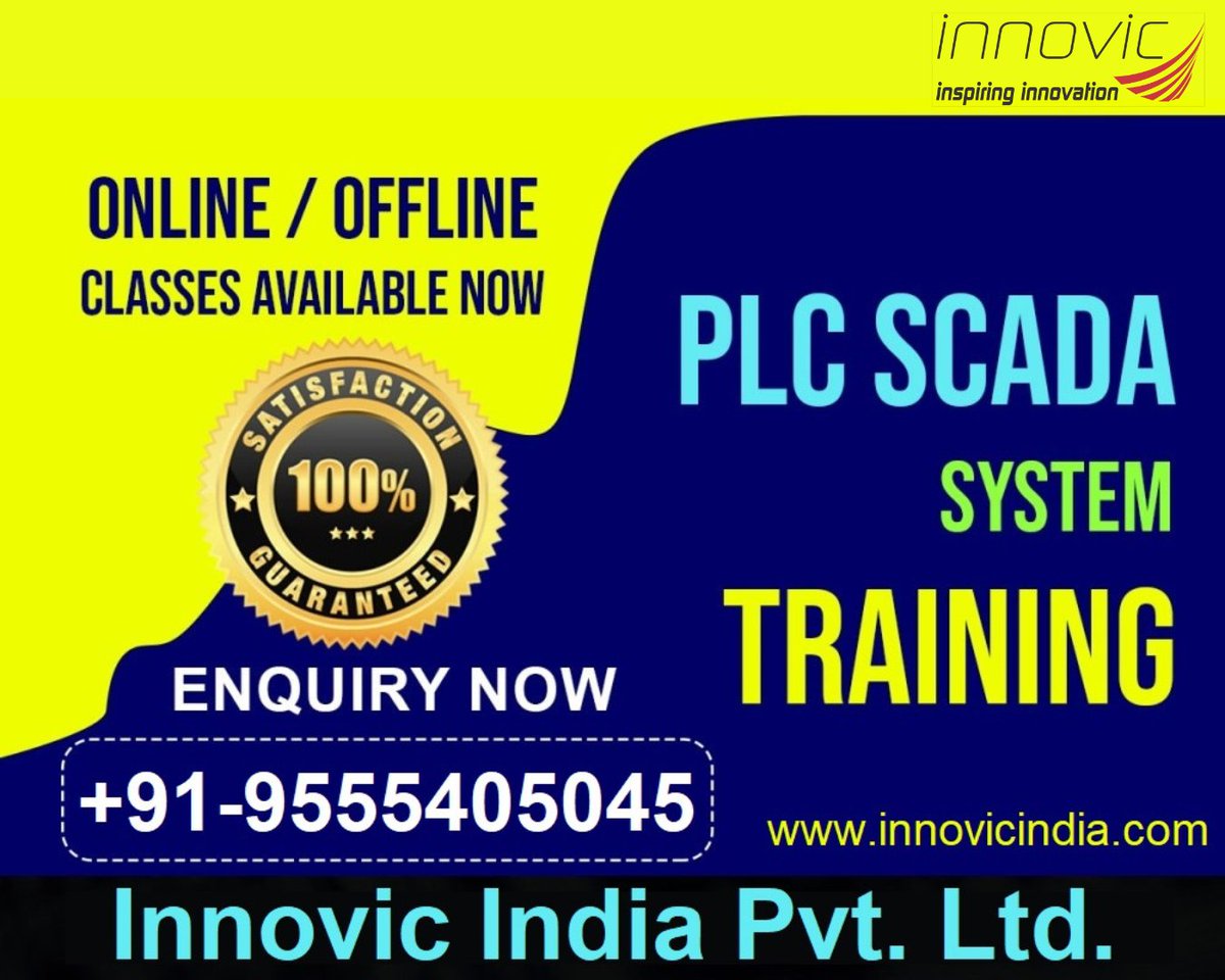 raaz_nayak's tweet image. Are you ready to launch your career as a PLC SCADA Engineer? 🚀 Join our comprehensive 2-month training program and become an industry-ready professional in no time!
For More Details: innovicindia.com
Call us: +91 9555405045, +91 8130847180
#PLCSCADATraining