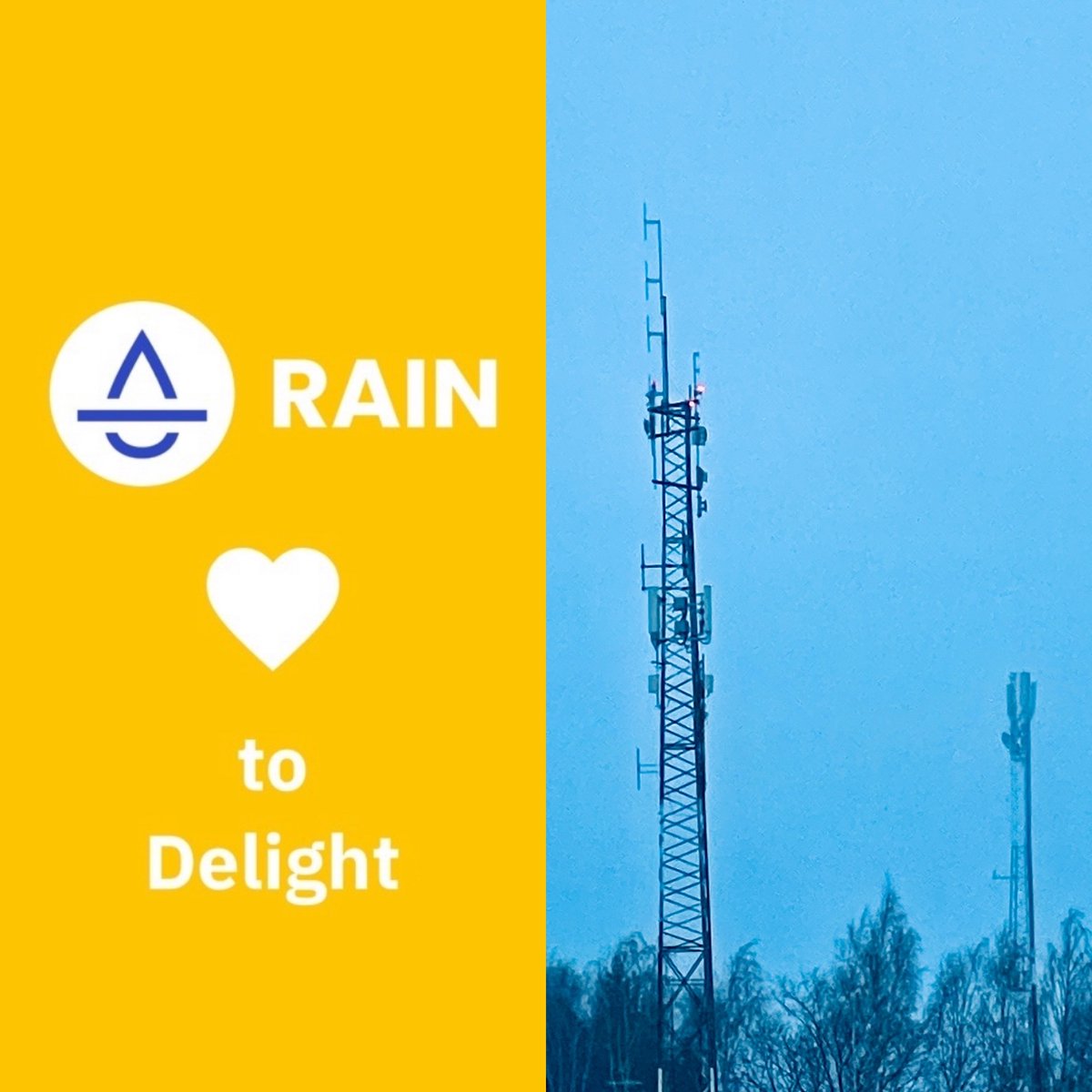 RAIN approach
1.Listen: #Understanding your #customer is invaluable 
2.Engage: #site visits. By observing #infrastructure and #collaborating with personnel we identify #optimization #opportunities 
3.Apply: we develop #AIdriven #services to the needs of #towercos
#AI #Data #UX