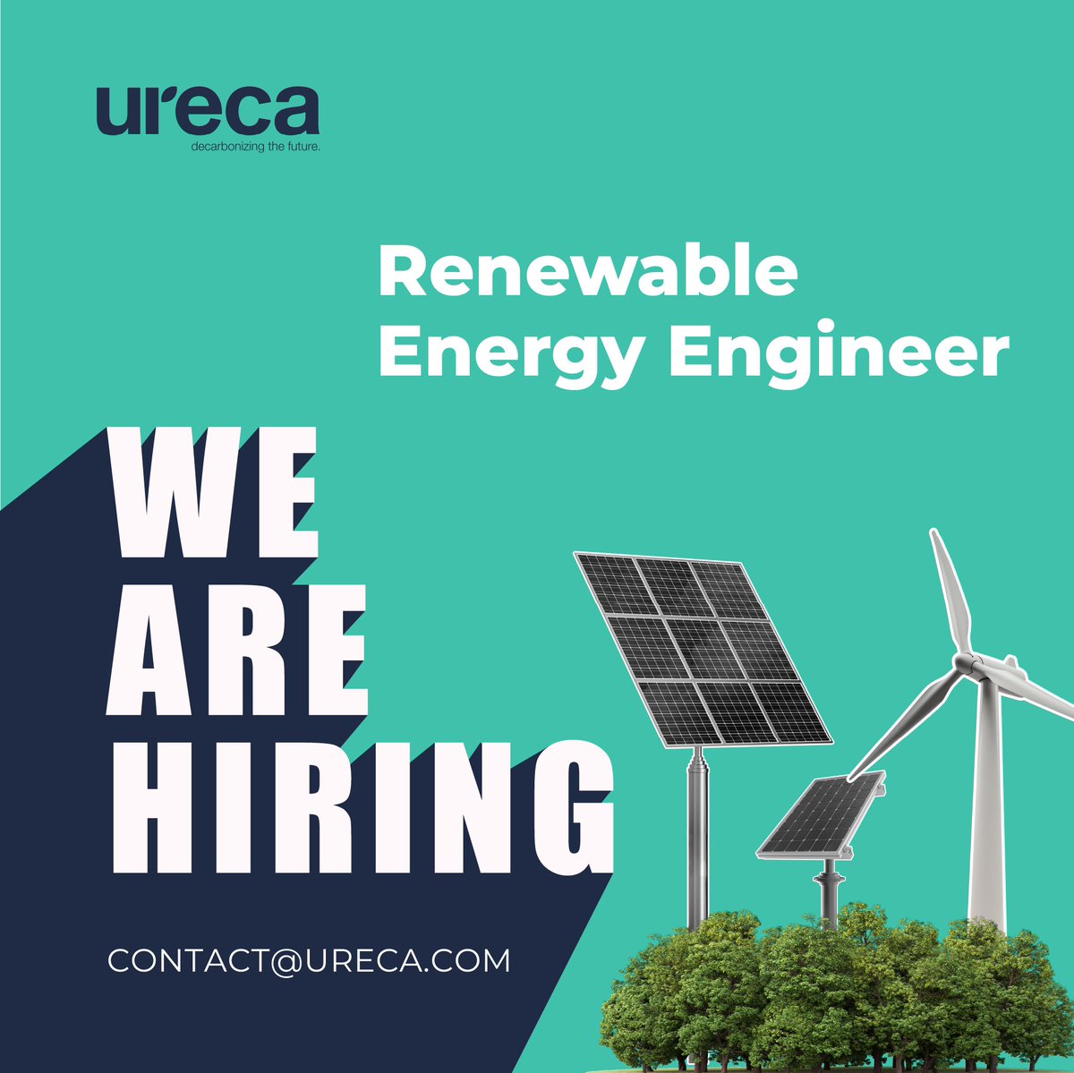 Join our team at URECA, help us design solutions that will change lives and shape the future of energy. Let's make a difference together.🌏🌳 Learn more: lnkd.in/gxufbx8F