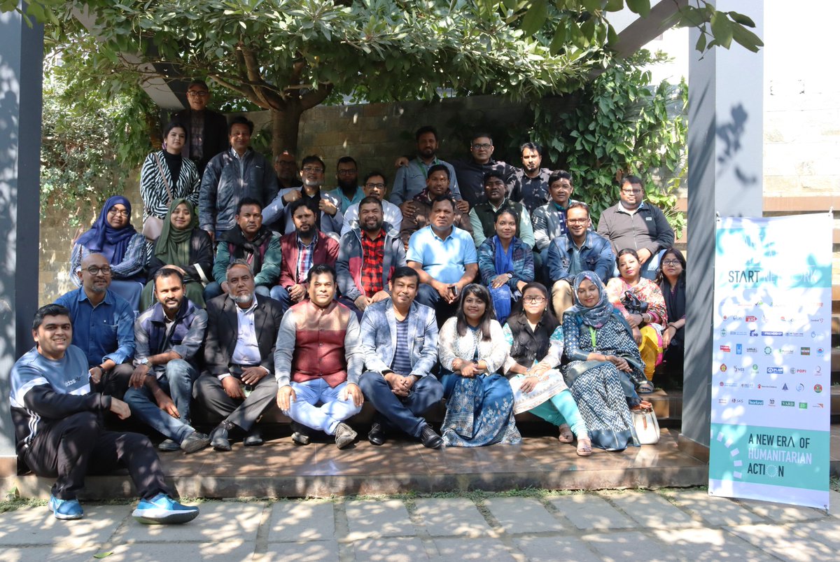 🔦Members in Start Bangladesh completed the first simulation exercise for Flood Disaster Risk Financing! More than 30 participants including safeguarding focal of agencies came together to prepare ahead of Monsoon season 🌊 @StartNetwork @CAREBdesh @irbangladesh @rdrs_bangla