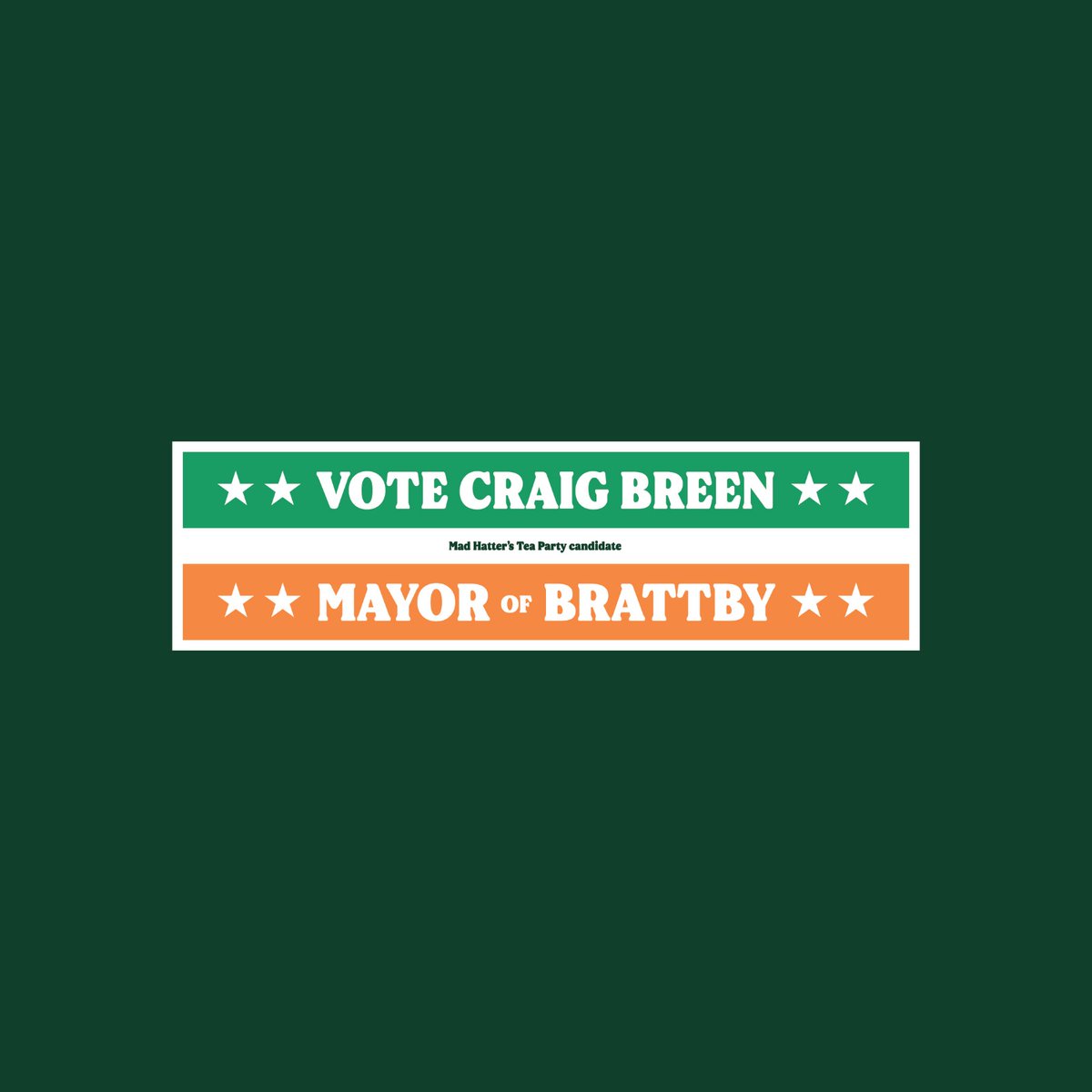 The Mayor of Brattby tee preorder is live!

yorath.co/product/vote-c…

Produced with permission from Craig's family, £3 from every tee will support Irish rallying through the @Craig_Breen Foundation.

#WRClive #RallySweden #ForCraig 🇮🇪🇸🇪