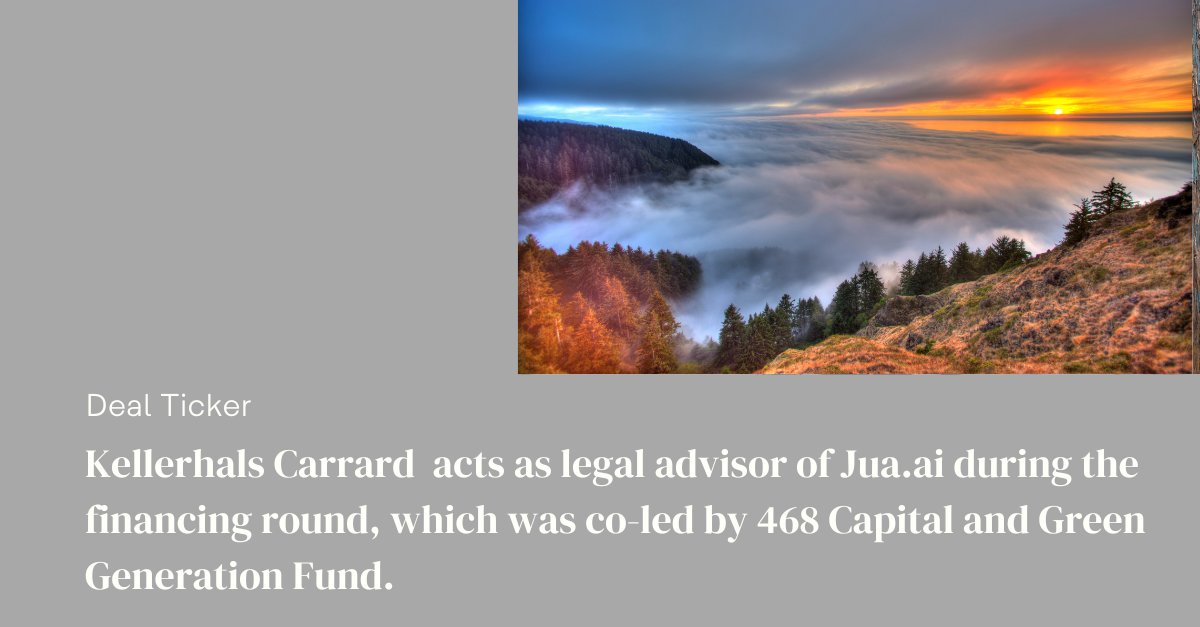 Deal Ticker Congratulations to Jua.ai and the entire team on the completion of its 16 million Seed Financing Round! 👉 staging.kellerhals-carrard.ch/en/news-and-pu…