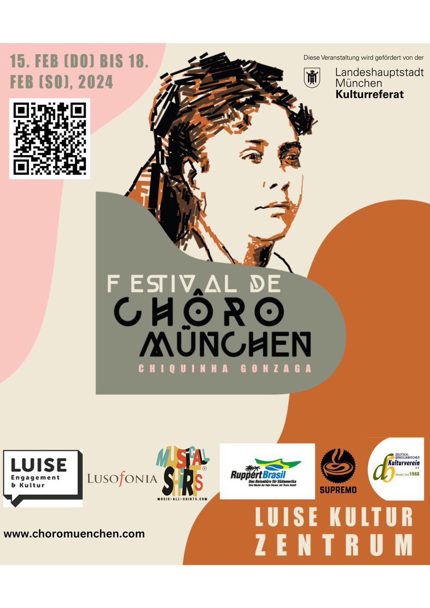 Festival de #Choro de #Munique
15-18.02.2024 #München #Deutschland 
Choromuenchen.com
#chorinho #rodadechoro