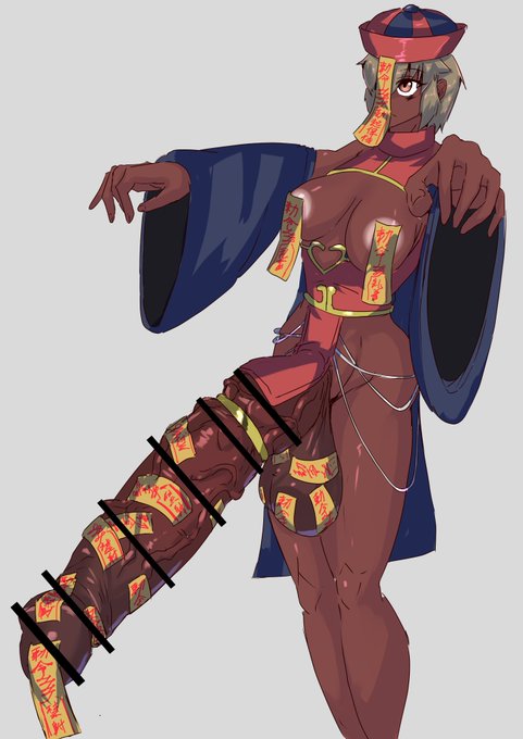 #バレンタインだから褐色肌貼ろうぜ
地味に褐色差分描いてたり褐色さん描いたりしてる 