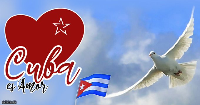 🇨🇺 ‼️ Muchas felicidades a todos los cubanos que se han sumado, a la inmensa obra de amor que es la Revolución humanista de #Fidel y de #Martí ‼️

#CubaEsAmor.