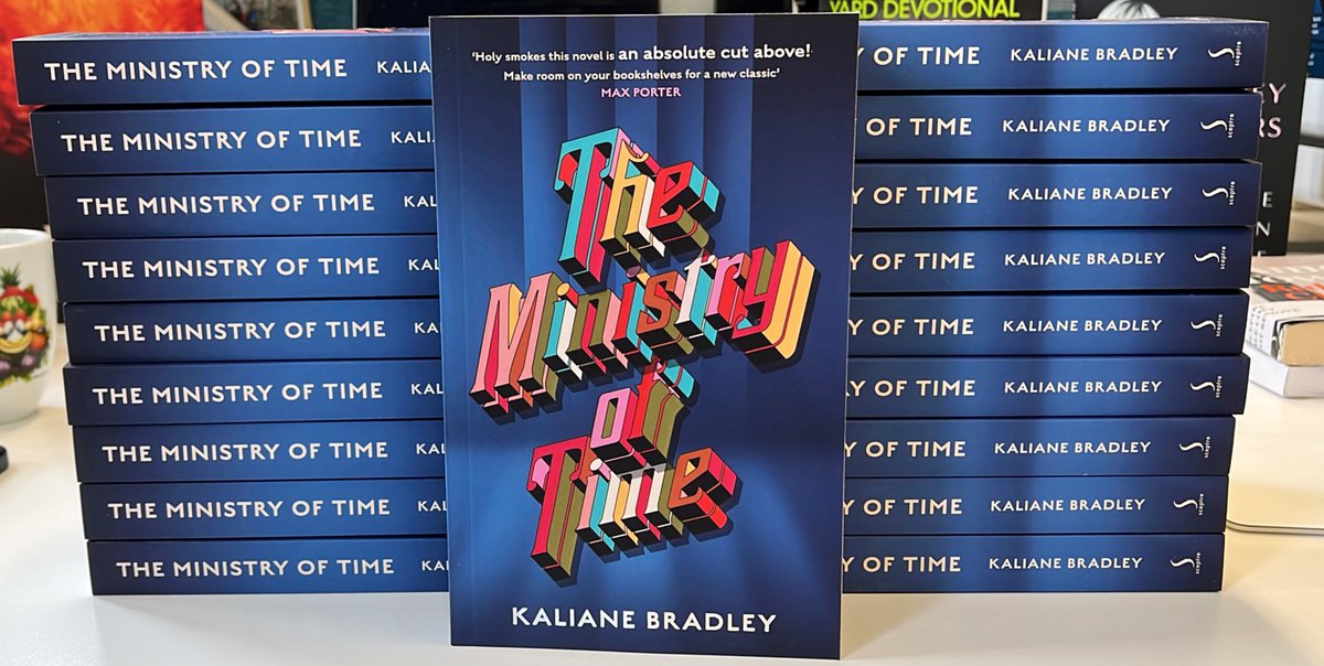 Ok people: form an orderly queue. New proofs of THE MINISTRY OF TIME are here. @ka_bradley @SceptreBooks