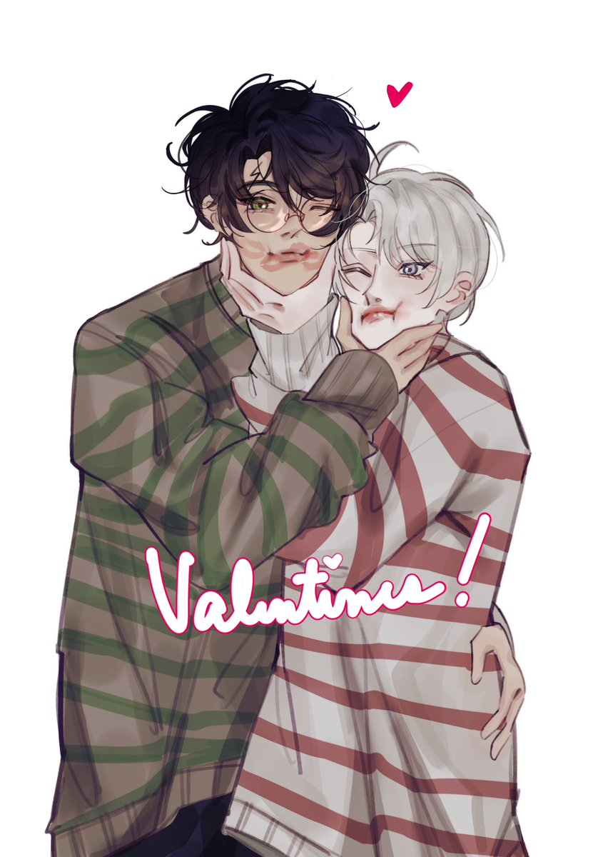 Harry got a lot of kissy this valentines💋 #hpdm