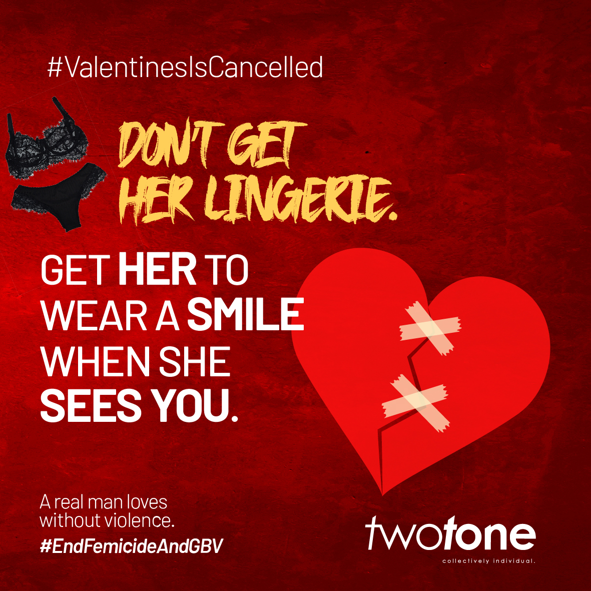 TwoToneKE's tweet photo. 2024 has been filled with stories of femicide perpetrated by intimate partners of the victims. If women are being killed in the name of love, we surely can’t celebrate the month of love as usual. This year, #ValentinesIsCancelled so we can keep fighting to #EndFemicideAndGBV https://t.co/KFx2QrckqD