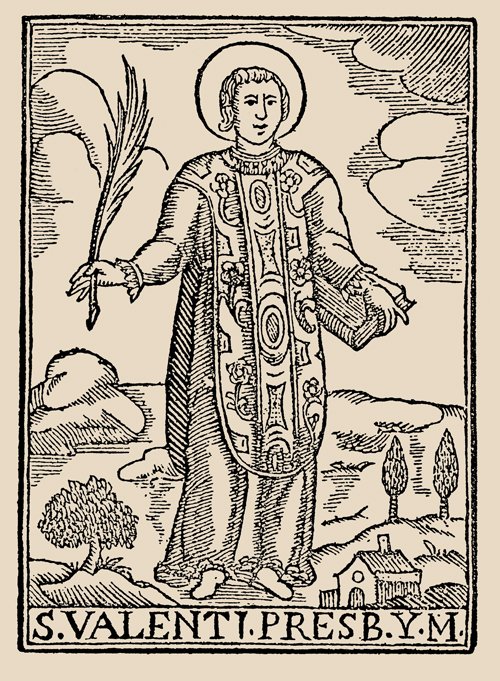 CalendariErmita's tweet photo. #santoral 14 de febrer #santvalenti ❤️

"... un sacerdot molt valent que, fent honor al seu nom, amb gran valentia desobeí les ordres de l’emperador Claudi"

Article de #fraValentíSerra al nostre web ▶️ https://t.co/aivTsmqbbf

#enamorats #valentí #Bages #calendariermità https://t.co/dnd4ZtyfeM