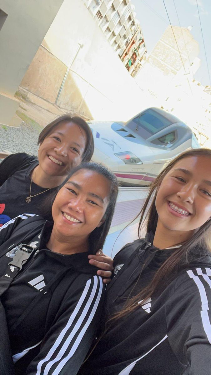 Day off from training, took the speed train to Madrid to visit our Philippines Embassy w my BESTIES!