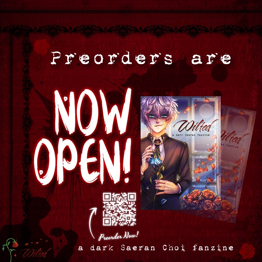 wiltedmysmes's tweet photo. “Happy Valentine’s Day, my precious assistant~”

🥀 WILTED preorders are NOW OPEN! 🥀

Get your copy today: https://t.co/dRHkpM8G1U 

#mysticmessenger #saeranchoi #mysme #wiltedmysmes https://t.co/qLHiaVnQ8V