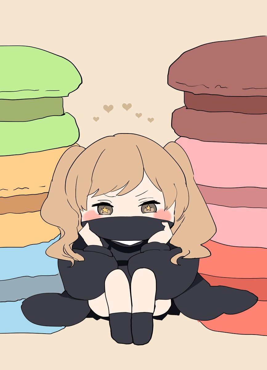 「マカロン食べたい子さん #描いたよクレアさん#バレンタイン2024 」|月岡エイタ🔔のイラスト