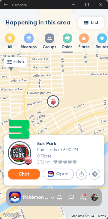 Join us for Elite Raids today! Our Third batch will be at 5pm in Peru!
1️⃣ History of the Wabash River Corridor
2️⃣ Maqanaquah Park Swings
3️⃣ Eck Park
Don't forget to check-in on Campfire when you arrive to the meetup spot!