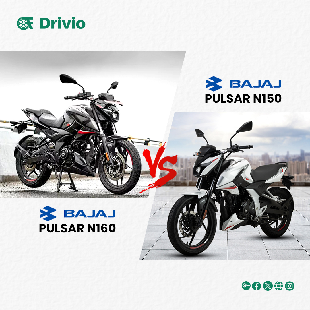 The Pulsar showdown! Our latest blog compares the 2024 Pulsar N150 with the latest N160 model.

Read more drivio.in/reviews/pulsar…

#BajajPulsar #N150vsN160 #FaceOff #SiblingRivalry #TwoWheelerLove #IndiaOnWheels #PulsarFaceOff #TwoWheelerLoan #TwoWheelerFinance #drivio_official