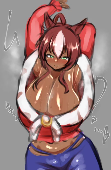 #バレンタインだから褐色肌貼ろうぜ美味しくいただきなされ 