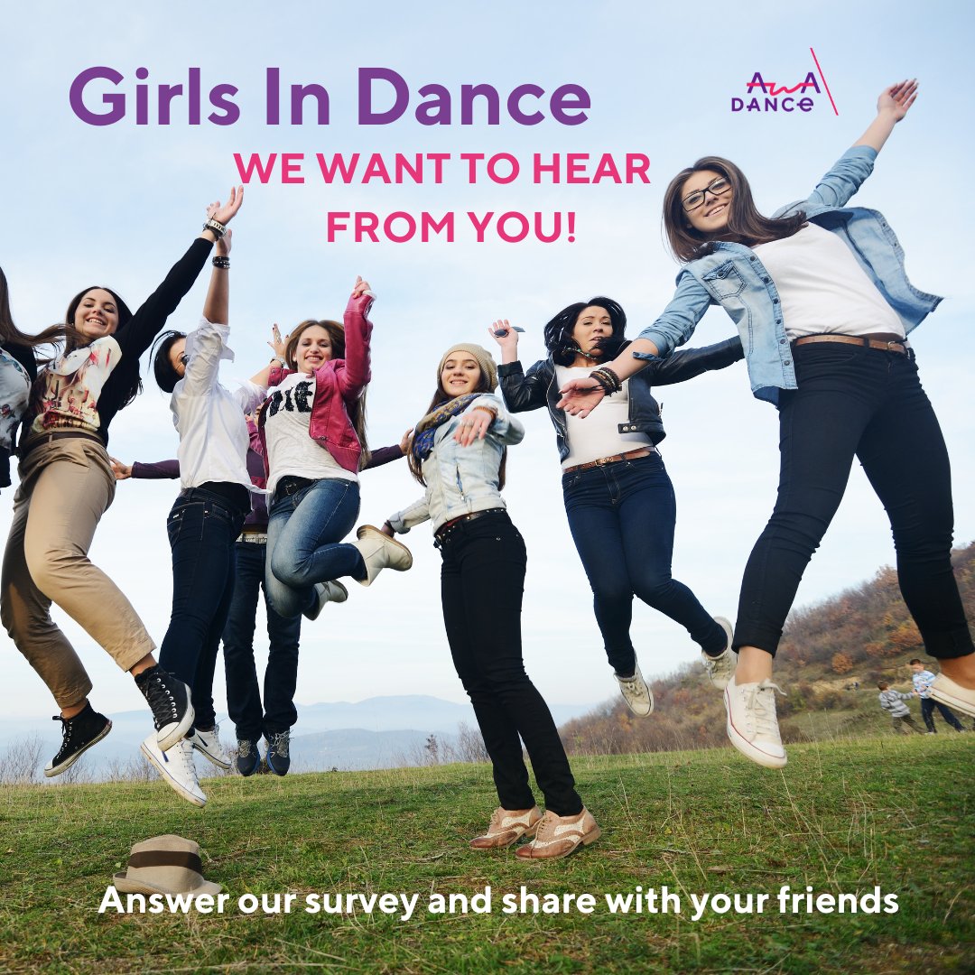 We are looking for girls aged 13-19 to answer our survey that will help us create a festival in 2025 that caters to YOU. If you know any girls in dance that could help us forward it to them or their parents! Survey link: online.viewpointfeedback.com/fullscreen.htm…