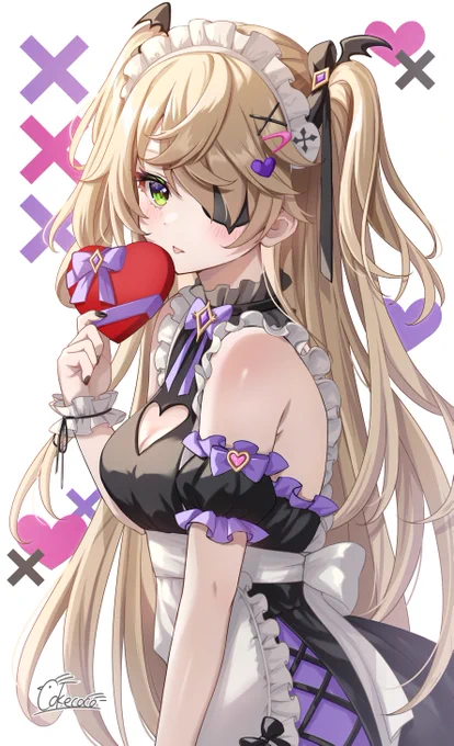 Happy Valentine #Genshinlmpact #フィッシュル 